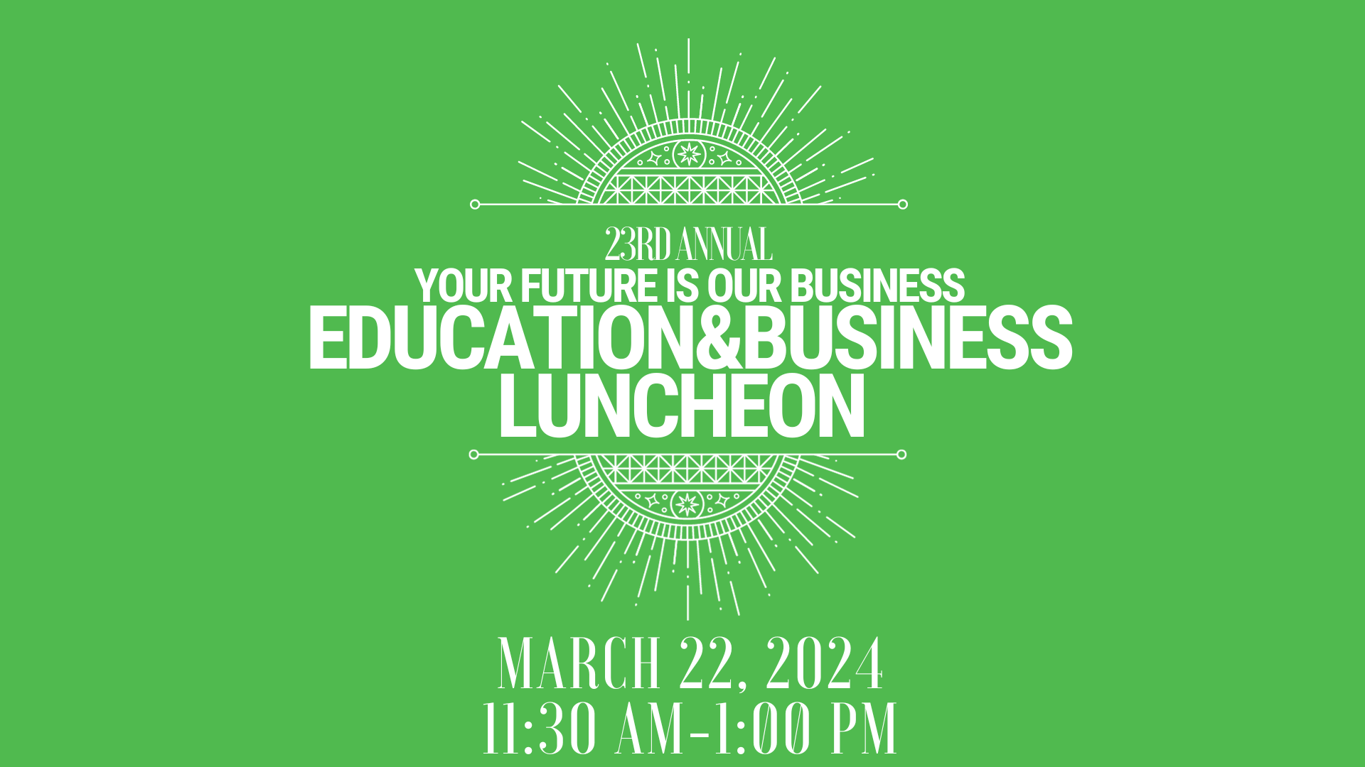 23rd Educational & Business Luncheon YFIOB